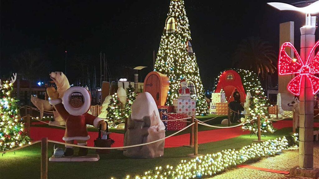 Portimão Christmas Fair 2021 decorations