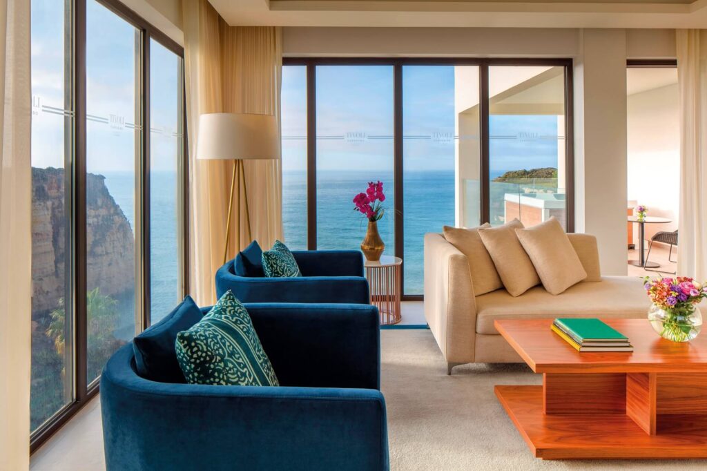 Tivoli Carvoeiro Algarve Resort Junior Suite Premium Sea View Living Area