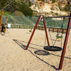 New beach playground at Ferragudo’s Praia Grande Beach