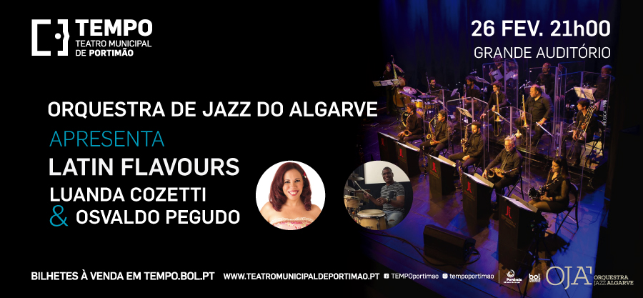 OJA - Orquestra de Jazz do Algarve - Algarve Jazz Orchestra, LUANDA COZETTI & OSVALDO PEGUDO
