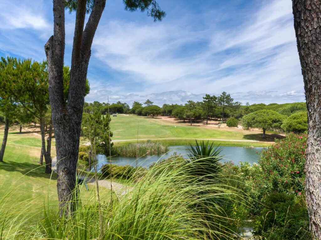 Beautiful golf course at Vilamoura