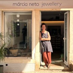 Márcia Neto makes silver and gold jewellery inspired by nature in the centre of Lagos