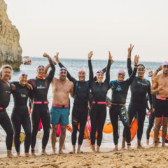 Inaugural ‘Swim Party’ in Portugal a big success, bringing together 70 sports enthusiasts from different nationalities