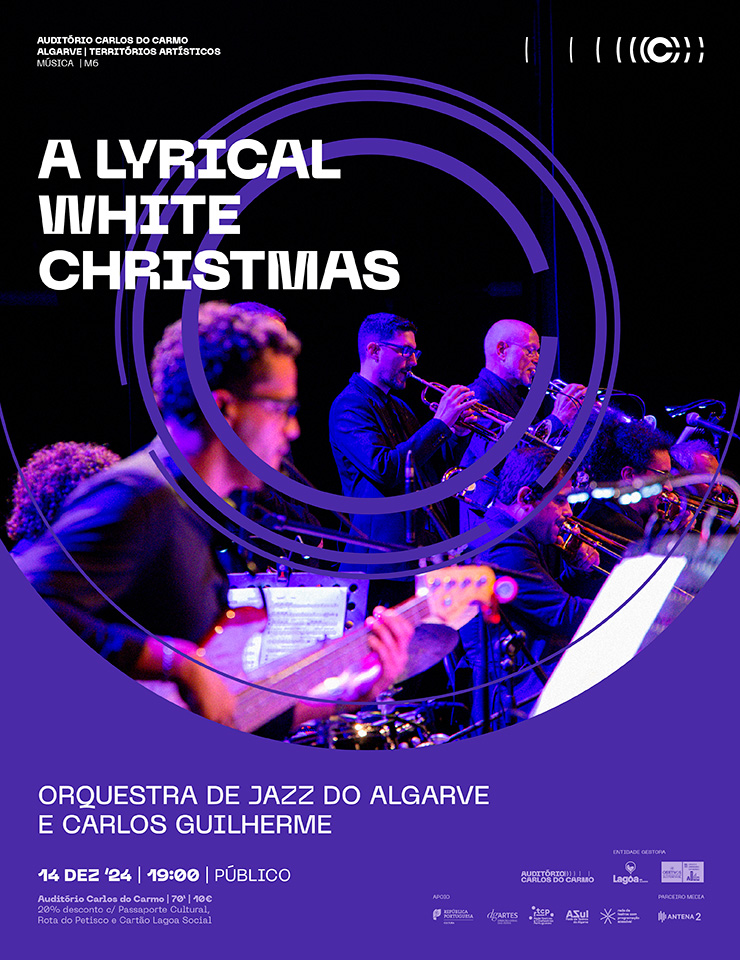 Algarve Jazz Orchestra welcomes the Christmas spirit with a magical concert entitled ‘A Lyrical White Christmas’